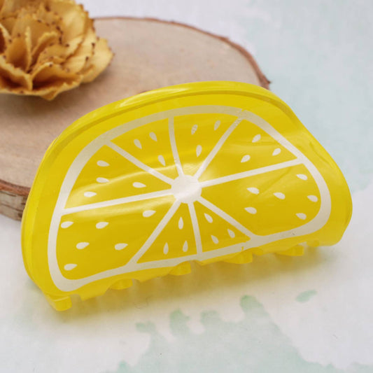 Lemon Claw Clip