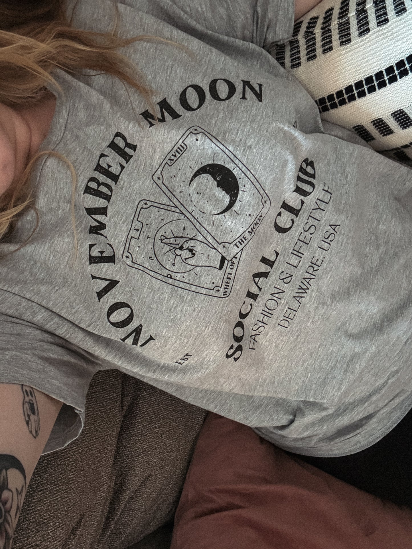 November Moon Social Club Tee