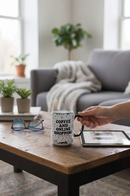 Coffee & Online Shopping NM Mug