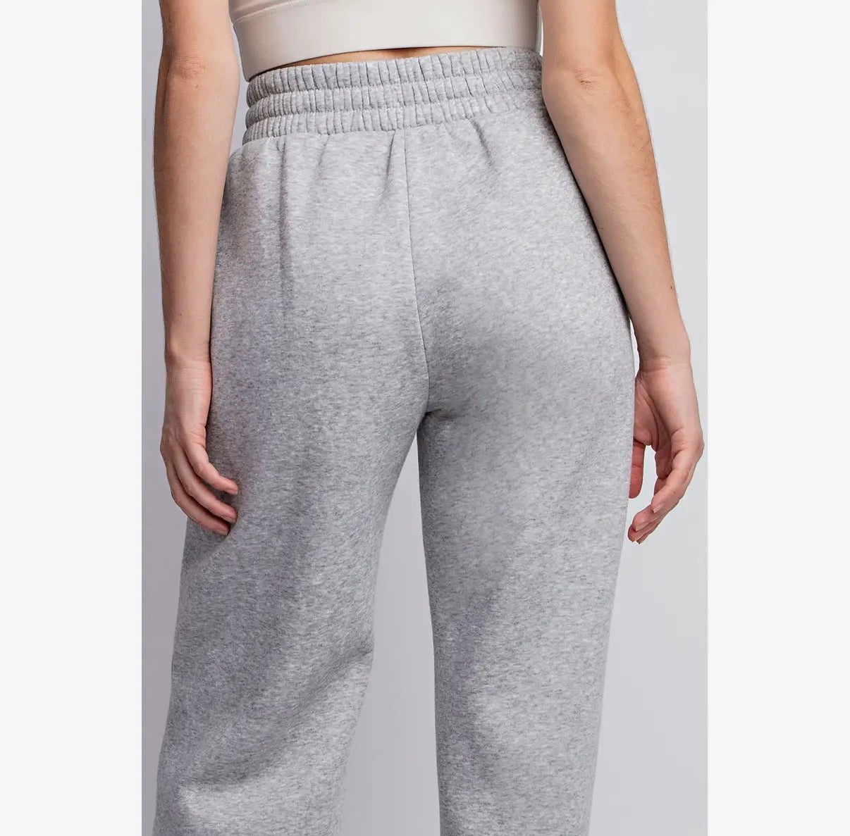 French Terry Sweatpants - Lt Gray