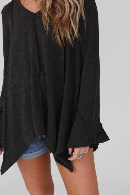 Golden Hour Bell Sleeve Top