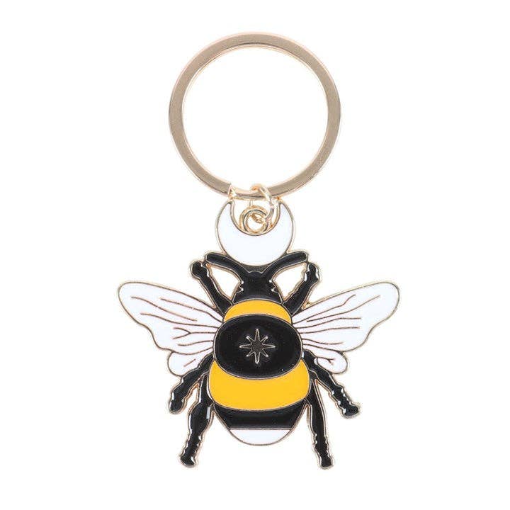 Luna Bee Keychain