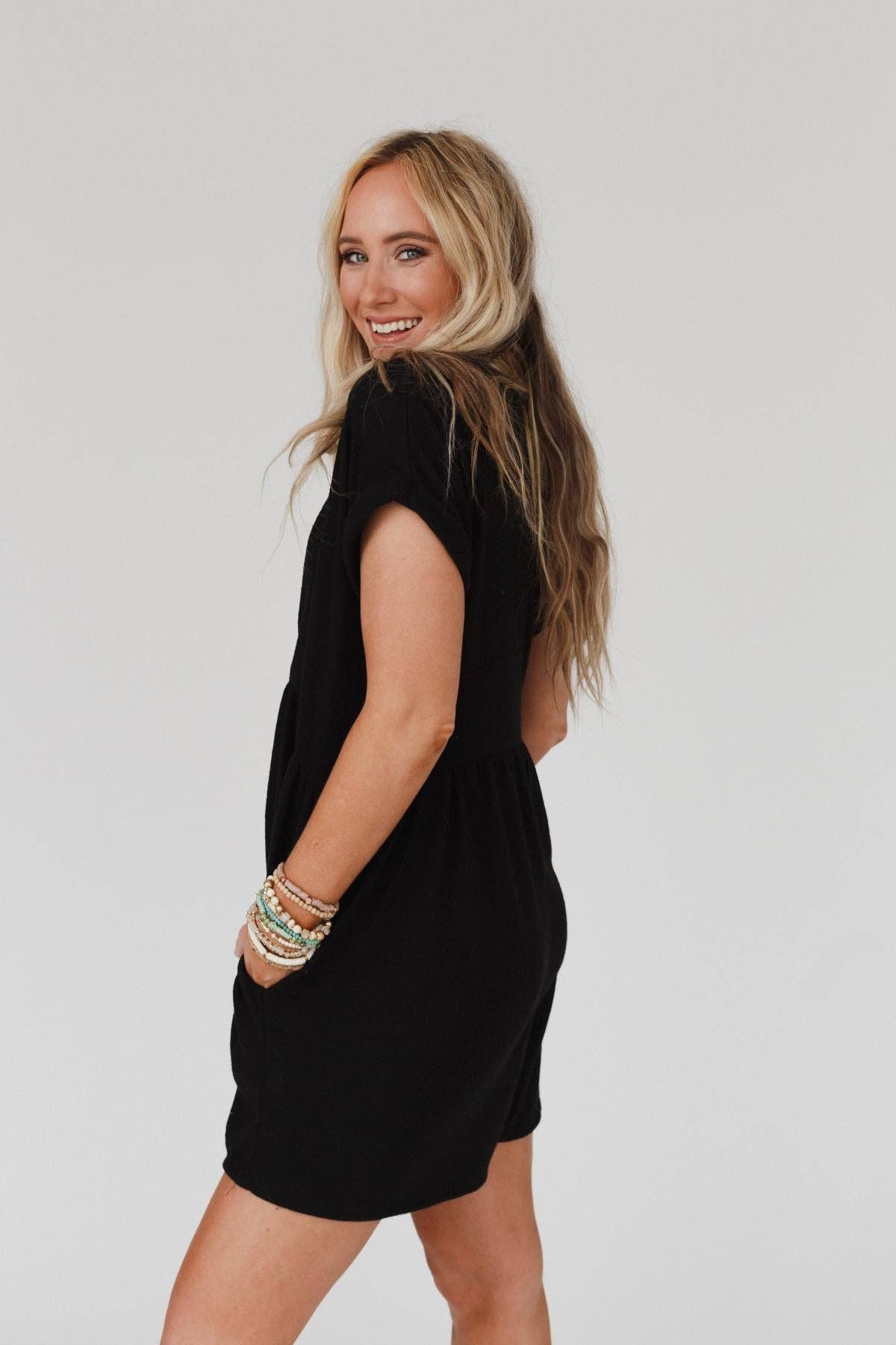 Relaxed Boho Romper - November Moon  