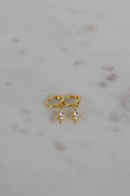 Starlight Huggie Earrings