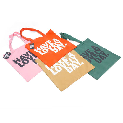 Lovely Day Tote Bag - Orange