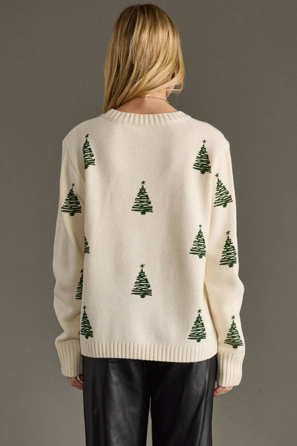 Evergreen Elegance Sweater