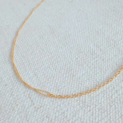 Elevated Dual-Chain Necklace