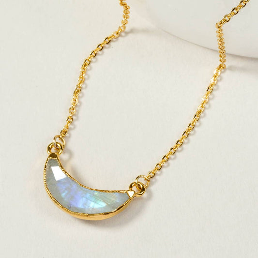 Moonstone Eclipse Necklace