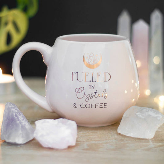 Crystals and Coffee Mug - November Moon  