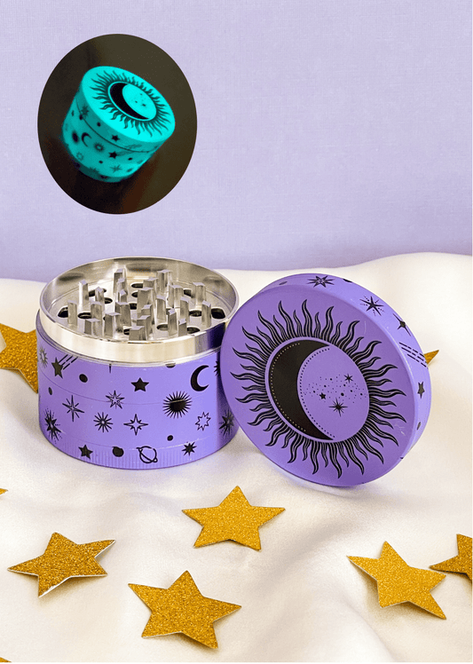 Glow in the Dark Celestial Grinder - November Moon  